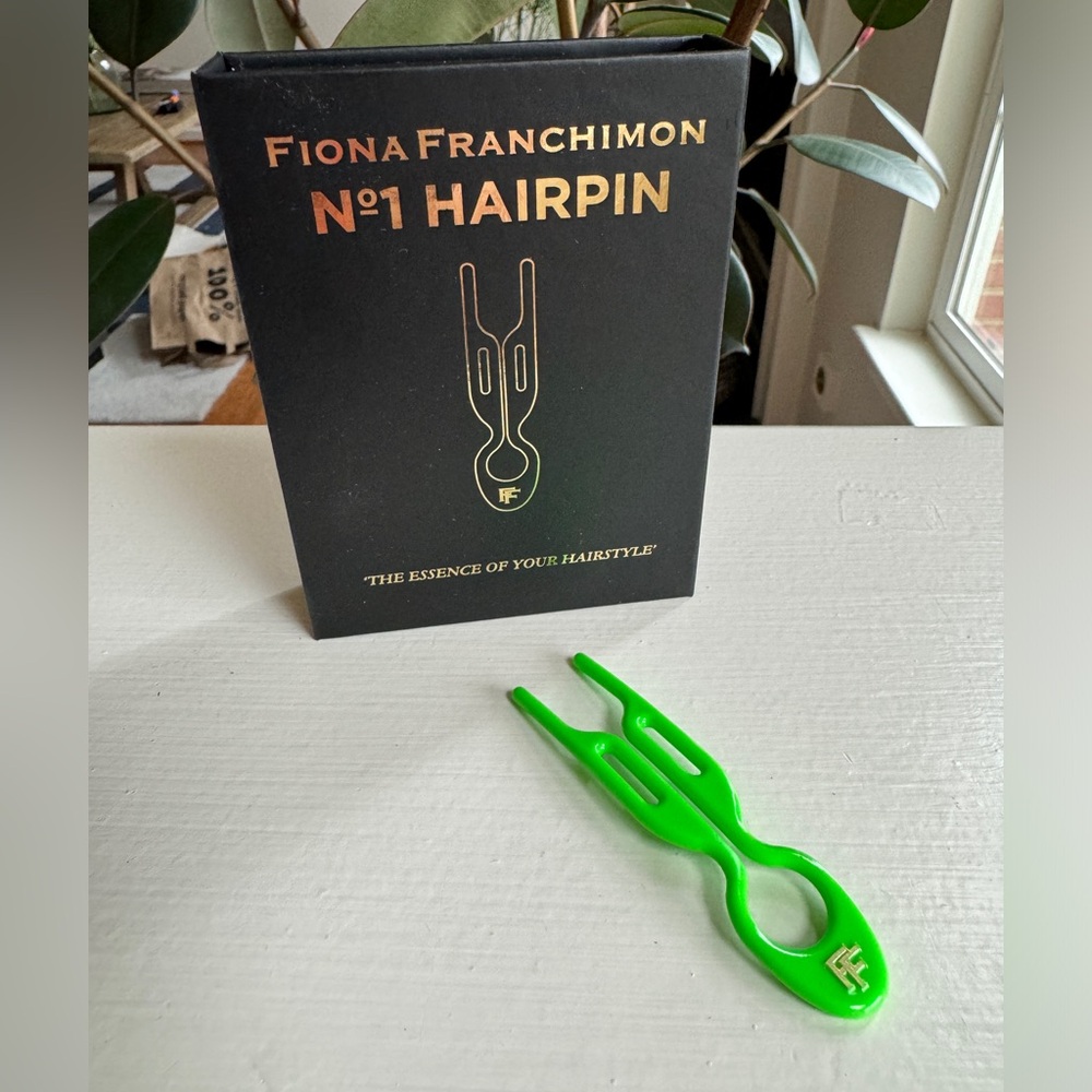 Fiona Franchimon No 1 Hairpin Apple Green - New With Original Box